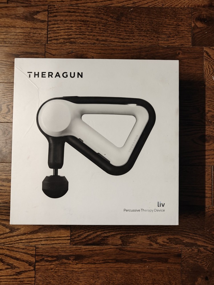 Theragun - liv Essential Handheld Percussive Massage, LIV-PKG-US - White/Black