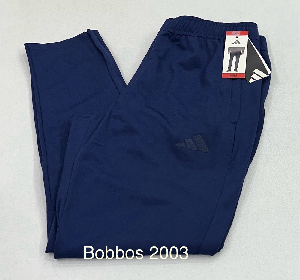 Adidas Men's Tricot Pants, Blue, Size M