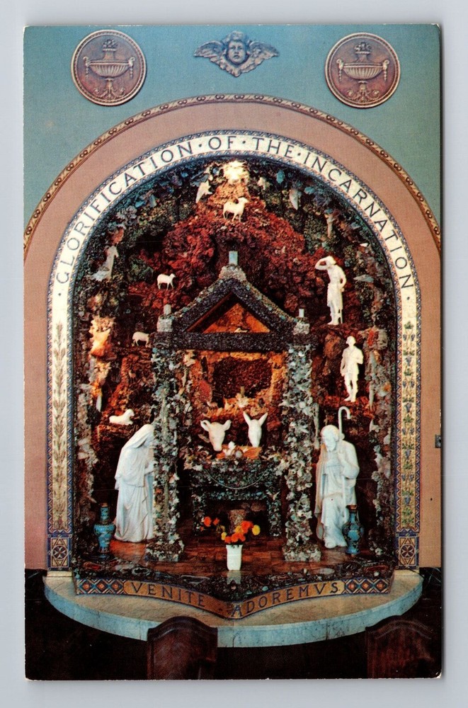 West Bend IA-Iowa, St Peter and Pauls Catholic Church, Vintage Souvenir Postcard