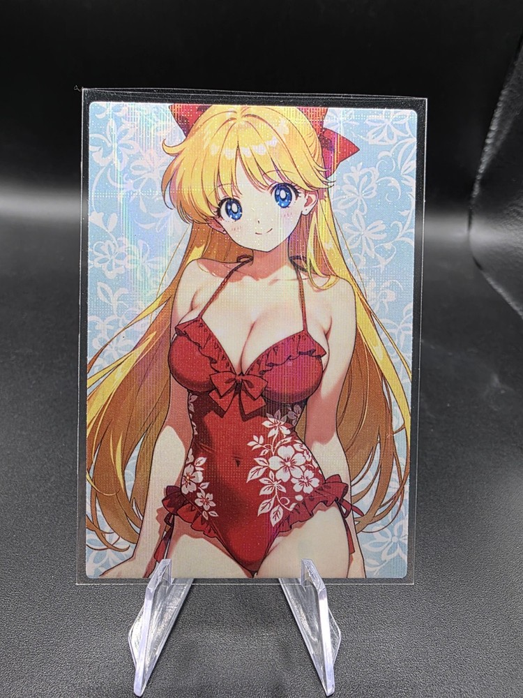 Minako Aino Holographic Anime Collectible Trading Card