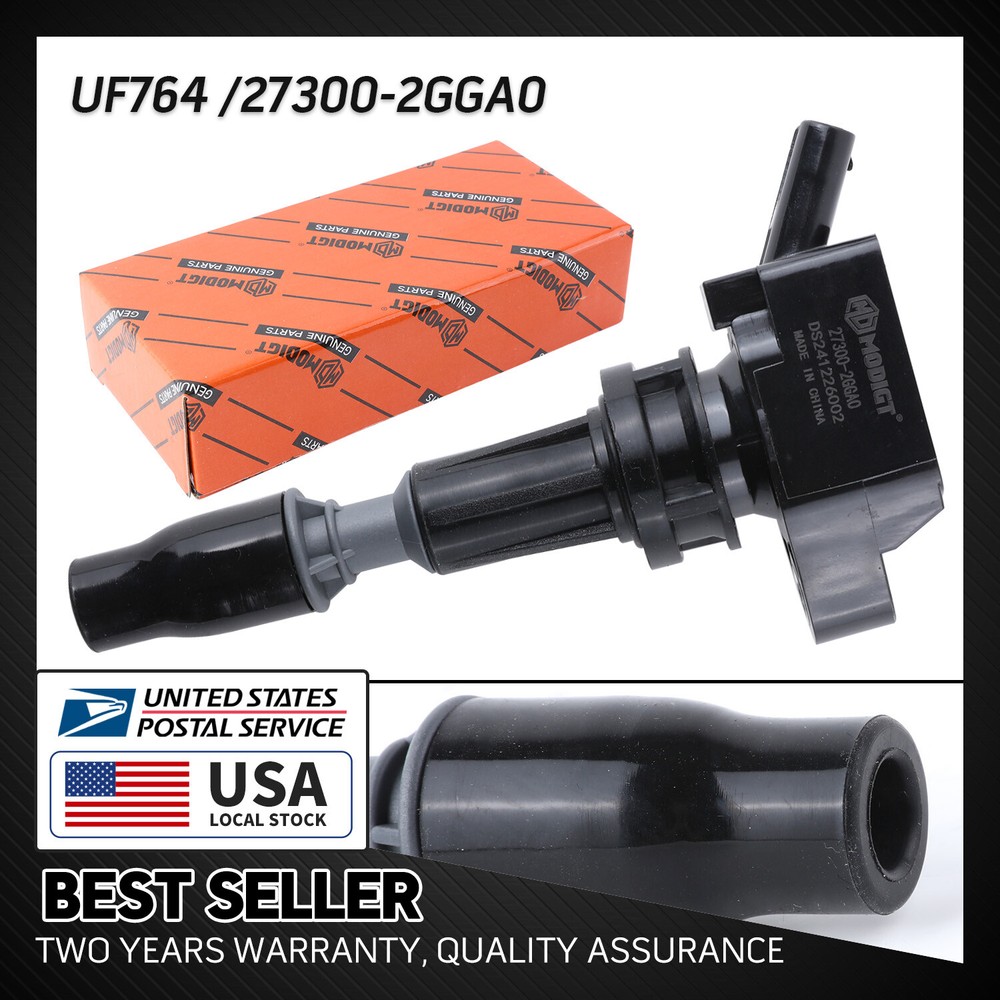 1X Ignition Coil for 15-2019 Hyundai Sonata 2016-2020 Kia Optima 2.0L 2.4L UF764