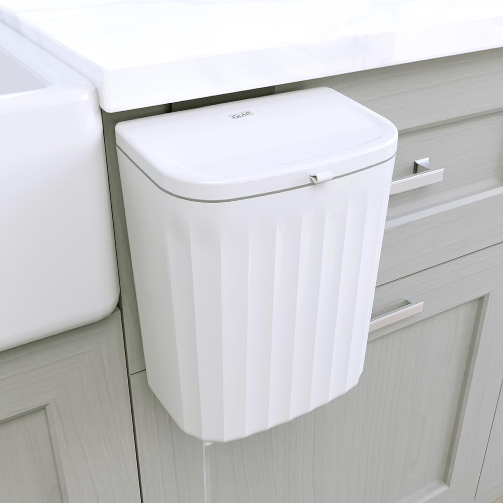 Roomate under Counter Trash Can | Space Saving Waste Bin for Kitchen Cabinet,...