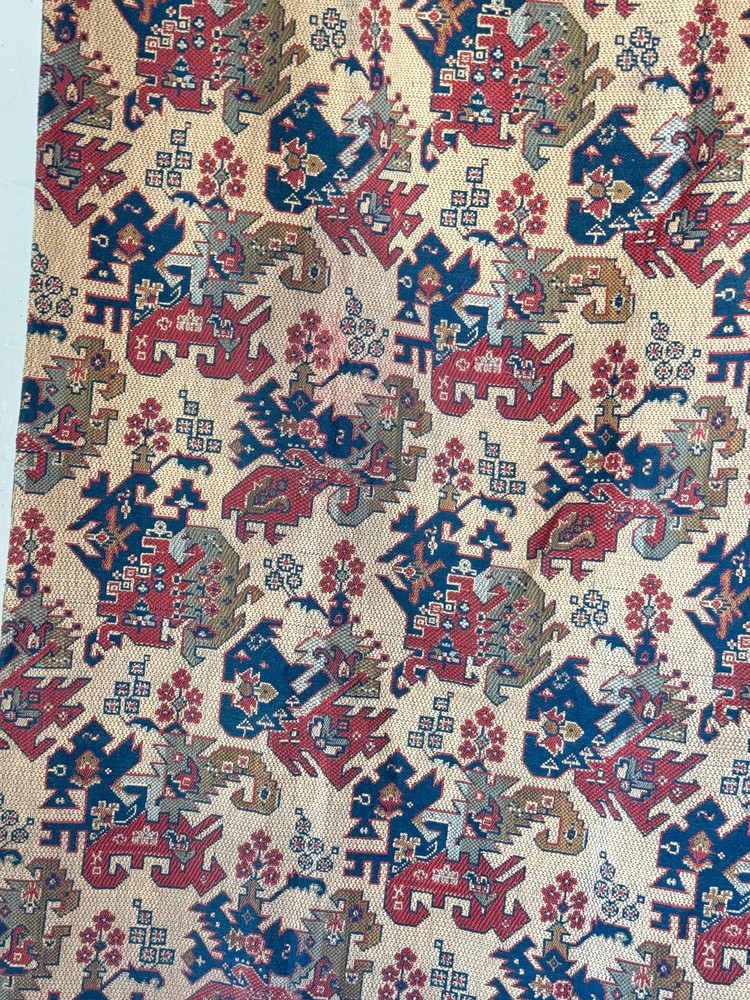 3.55 yards long Curtain French Kilim French tapestry door woven curtain drape H