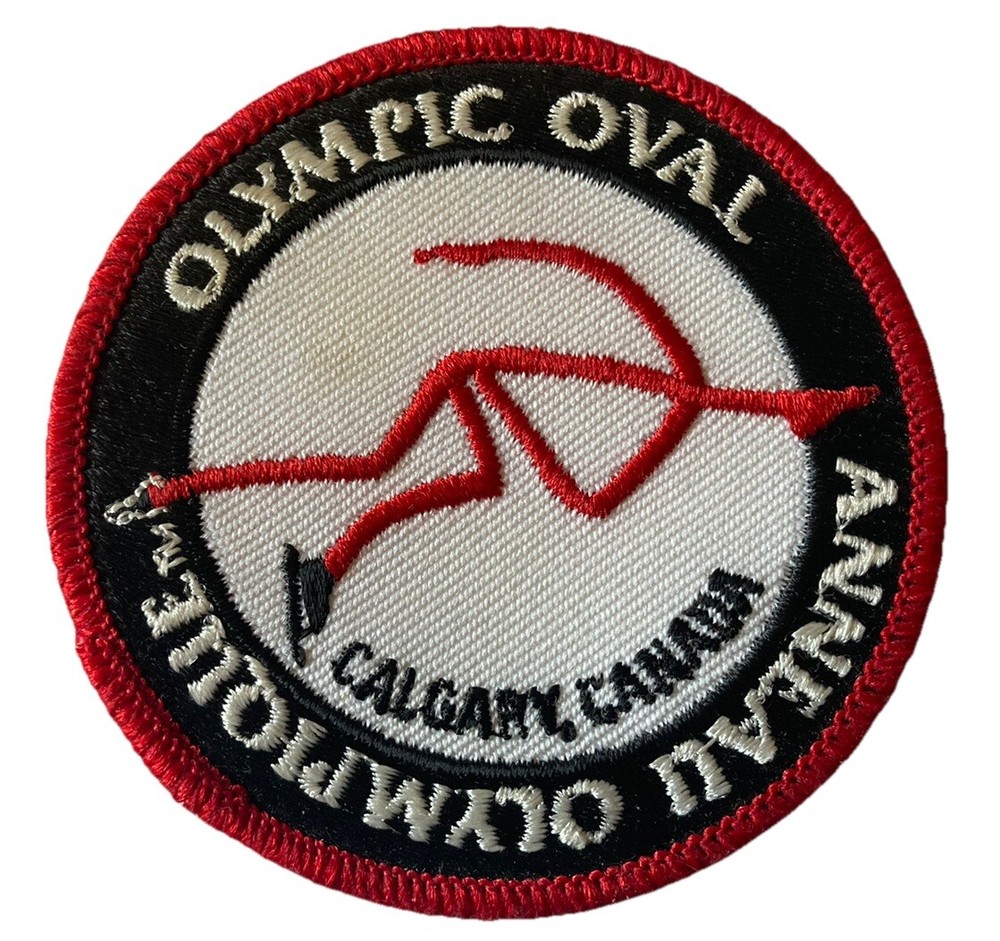 Calgary, Canada Olympic Oval Cloth Patch