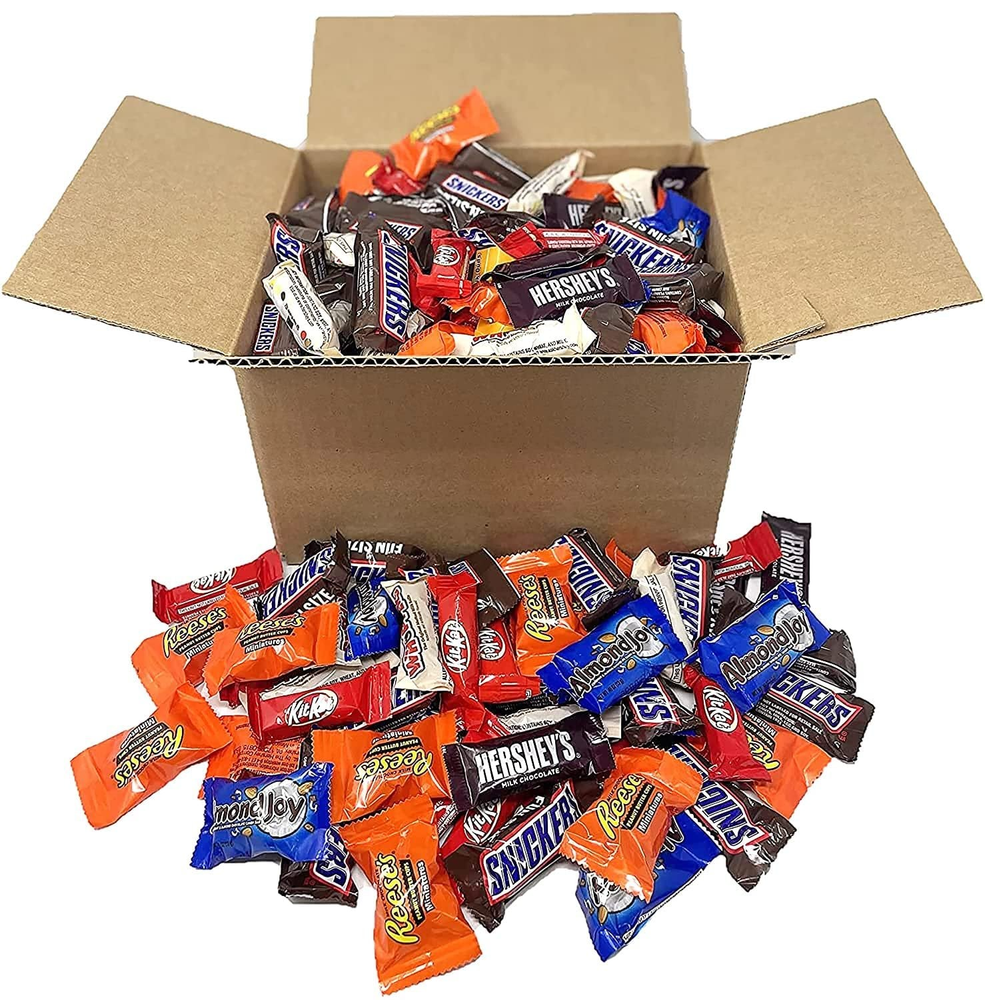 Bulk Chocolate Candy: Individual Fun Size Mix Halloween Trick-or-Treating