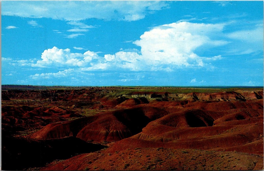 Painted Desert Holbrook Arizona Vintage Postcard Color