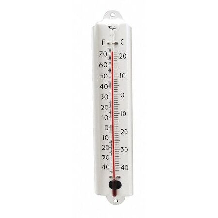 Taylor 1106 Analog Thermometer,-40 To 70 Degree F