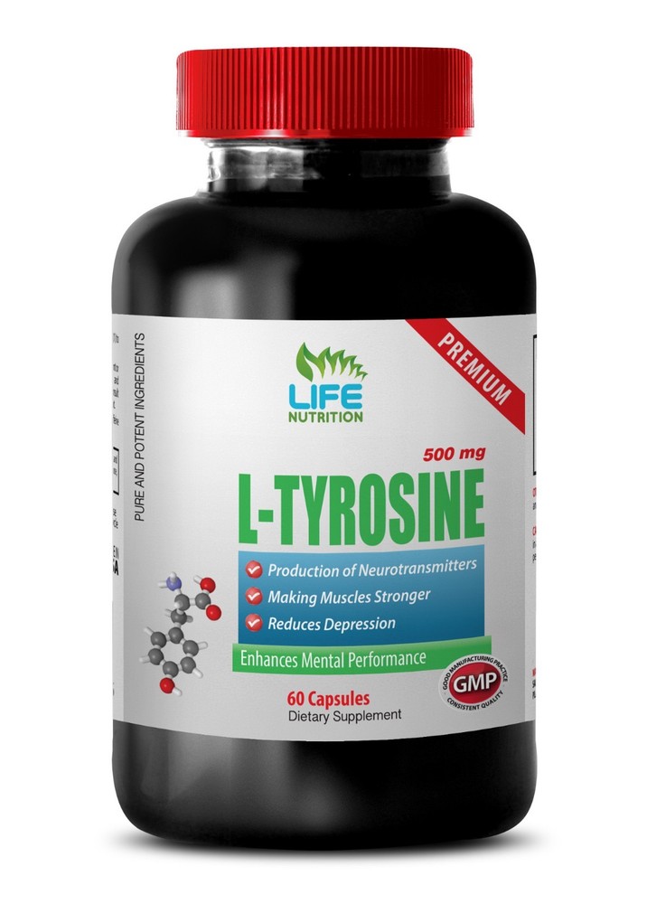 Amino Acid Supplement Workout - L-Tyrosine 515mg - Increased Muscle Mass 1B