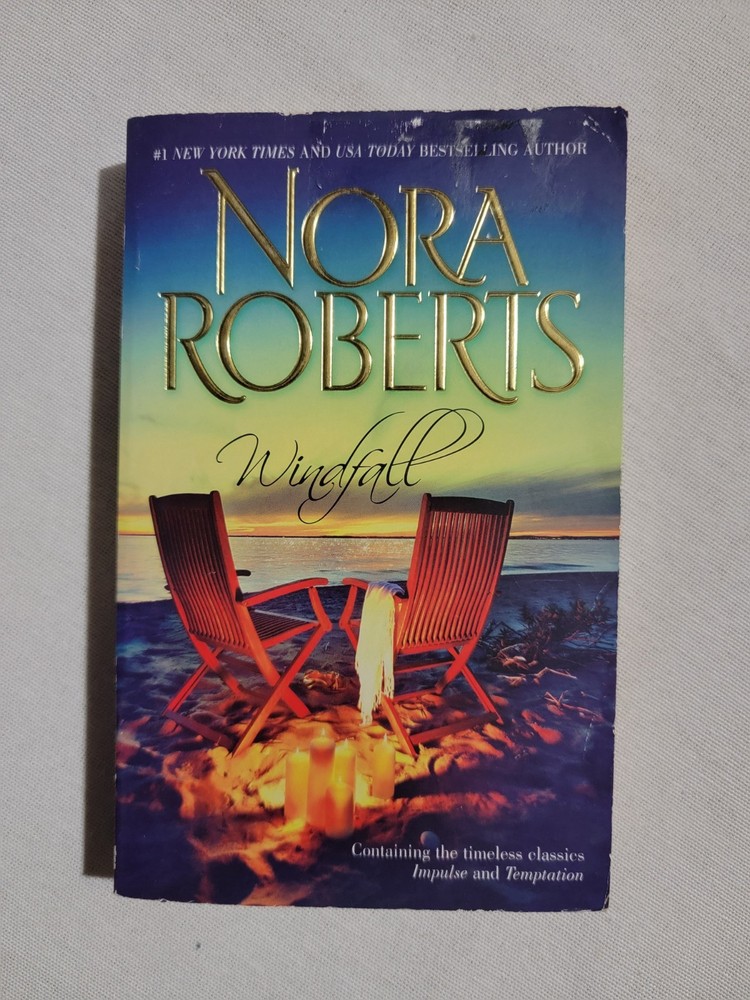 Windfall : Impulse Temptation by Nora Roberts, paperback.