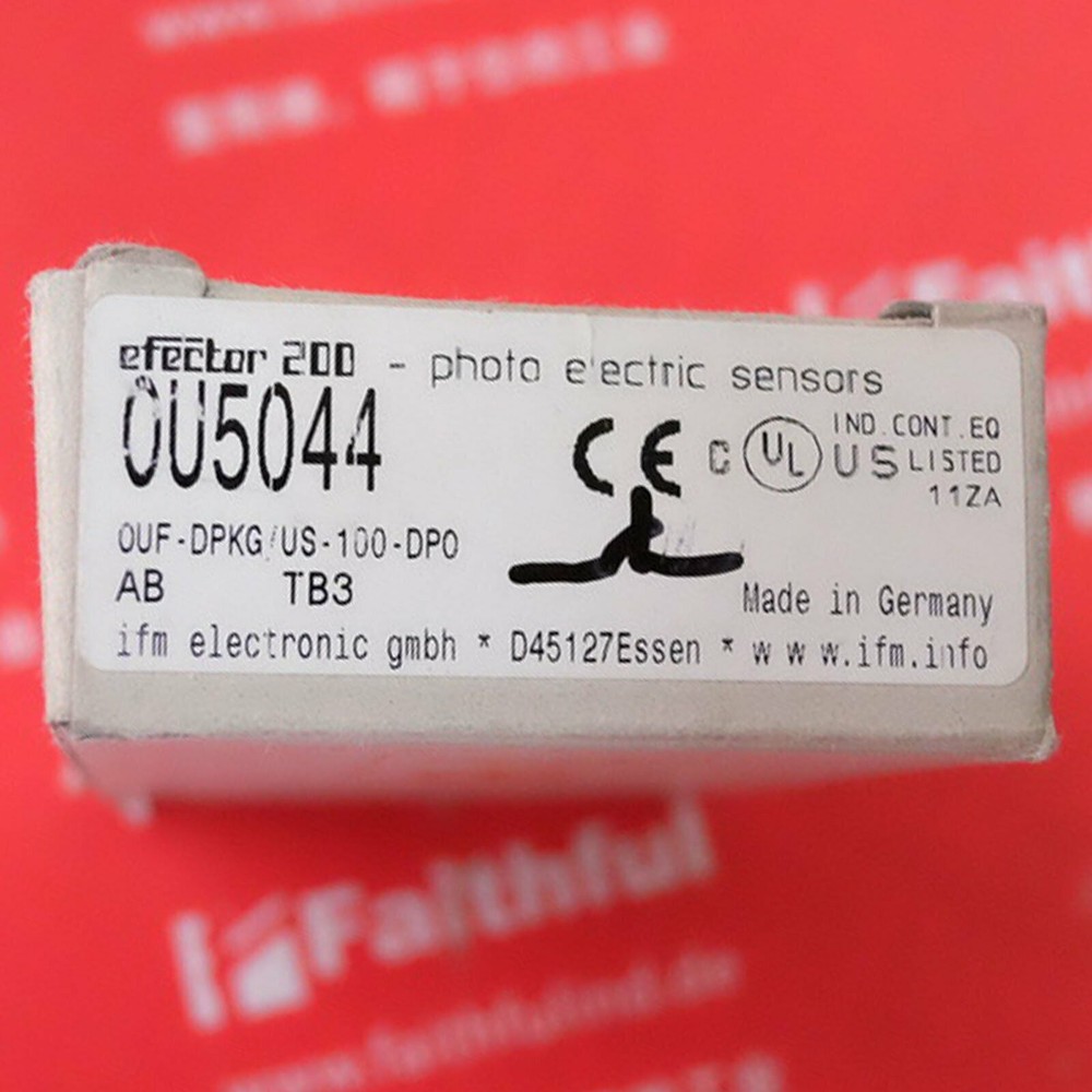 1PCS New IFM OU5044 Photoelectric Sensor In Box #A6-4