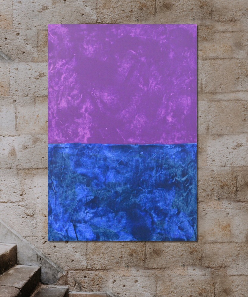 64”X44”￼ mark Rothko style, canvas ￼painting Acrylic,Abstract, Modern, X Large