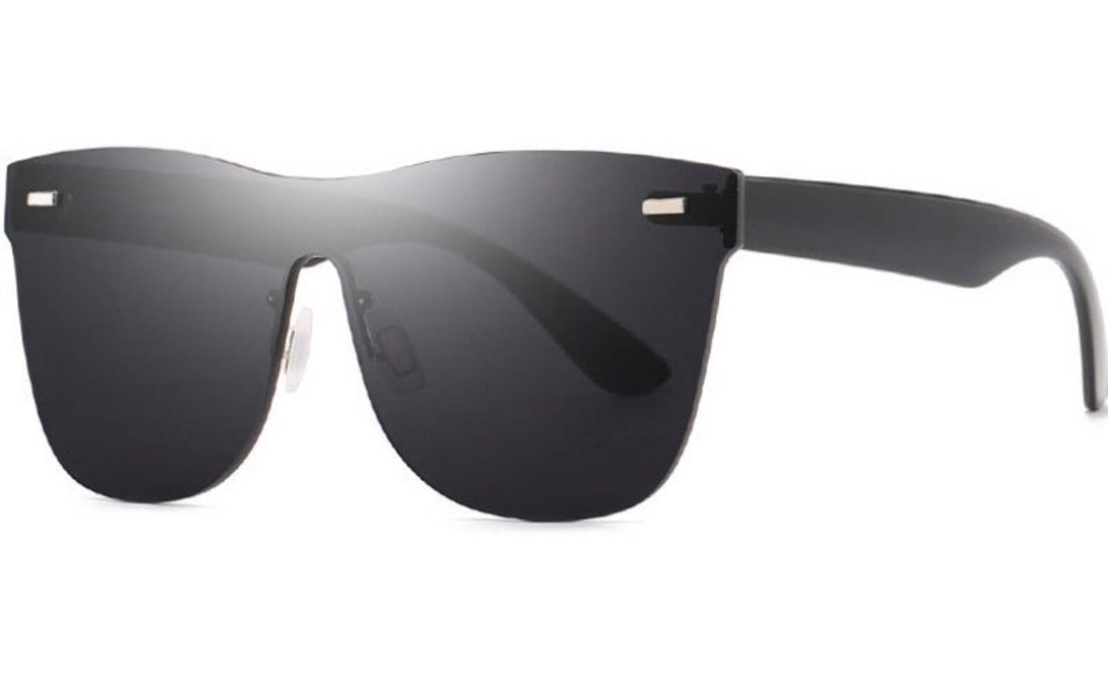 Windproof Sunglasses Large Frame One-Piece Design for Superior Protection and St