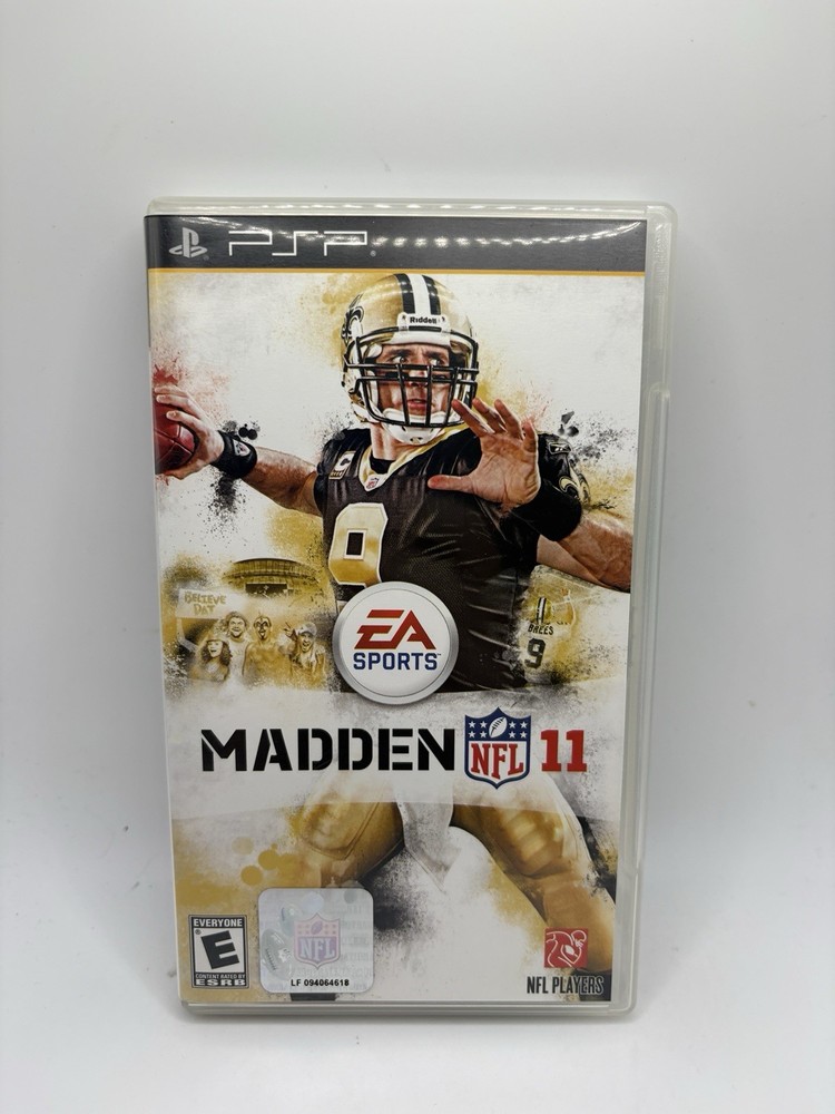 Madden NFL 11 (Sony PSP, 2010) - Complete with Manual & Case