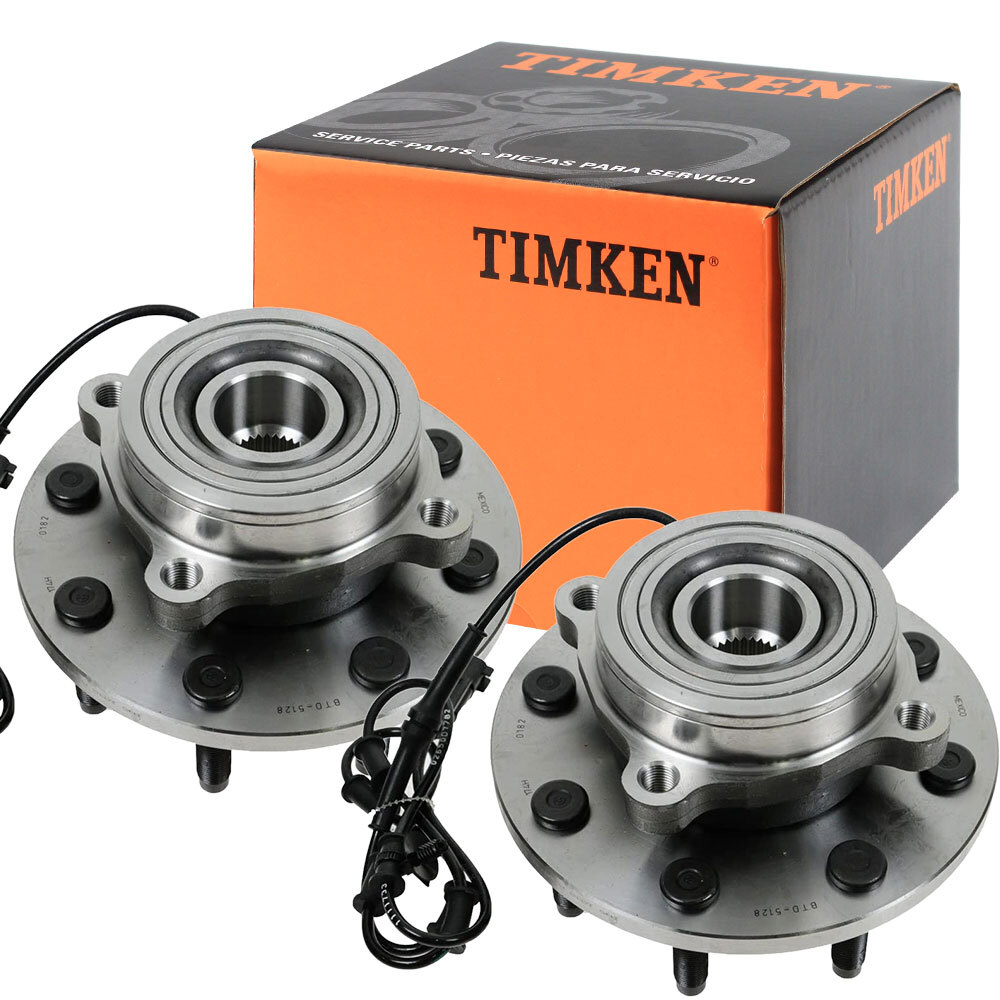 2-Pack Timken 4WD Front Wheel Bearing Hub Fits 2006-2008 Ram 1500 2500 3500