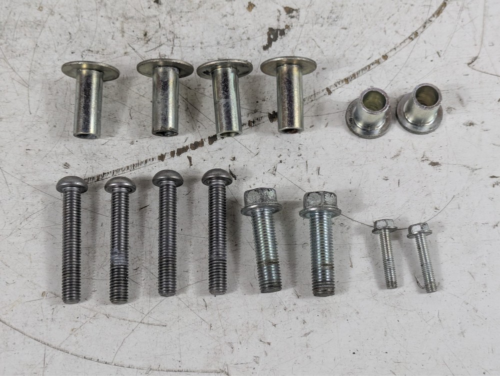08-09 Kawasaki 1400GTR Concours 14 ZG1400 Rear Luggage Rack Bolts