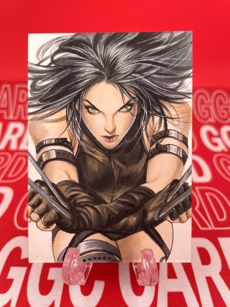 GGC Studio Marvel X-23 Artist Hand Drawn Auto Sketch Card 1/1