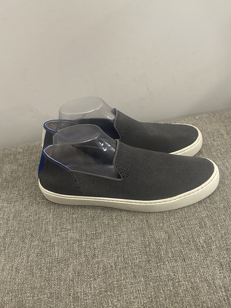 Rothy's The Original Slip On Sneakers in a steel gray  Size 10