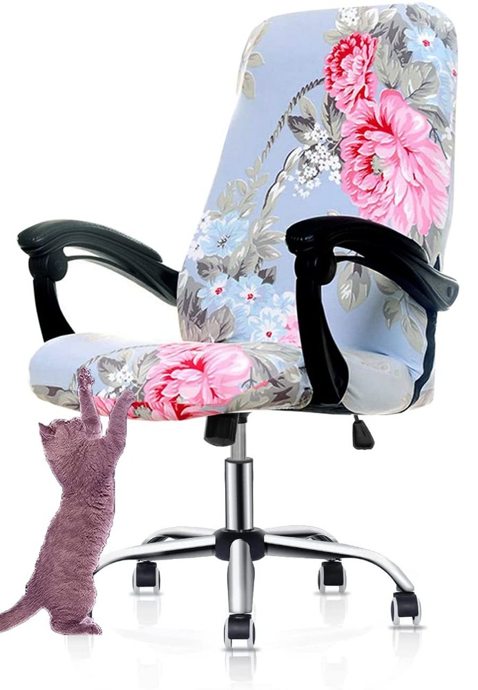 Computer Office Chair Covers for Stretch Universal Rotating Chair Desk Chairs...