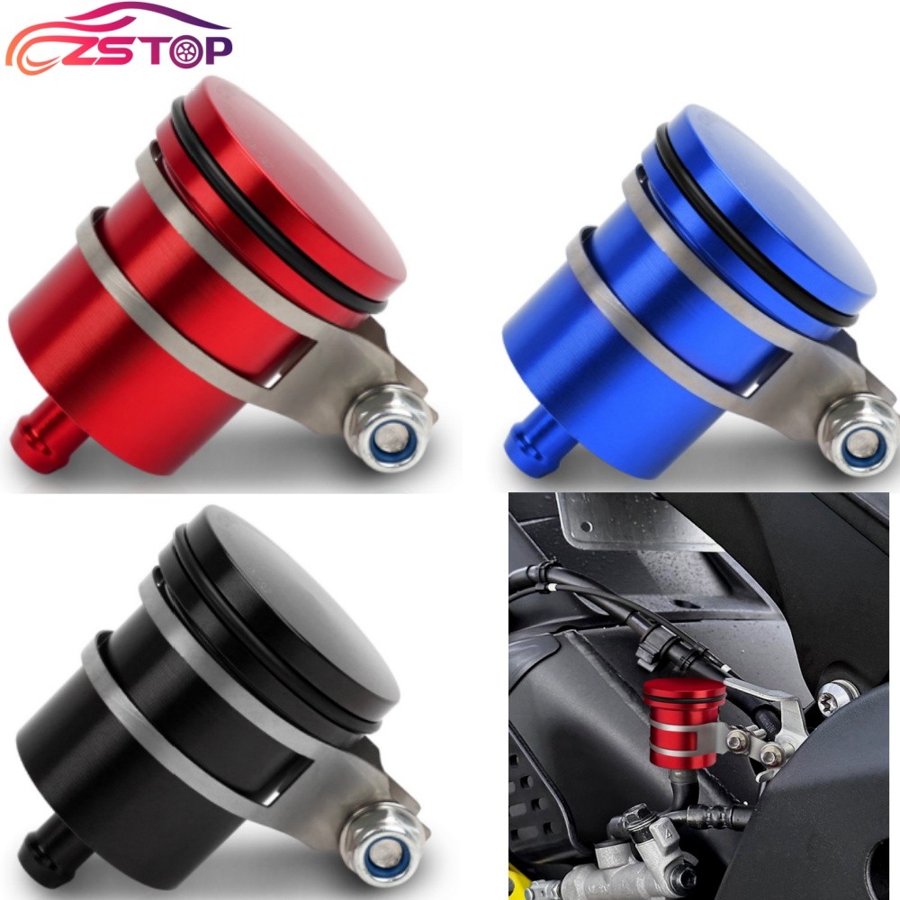 Motorcycle Brake Clutch Master Cylinder Oil Fluid Reservoir Tank Cup Universal