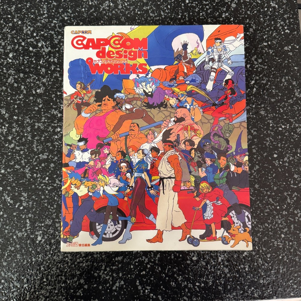 CAPCOM design WORKS Art Book Illustration