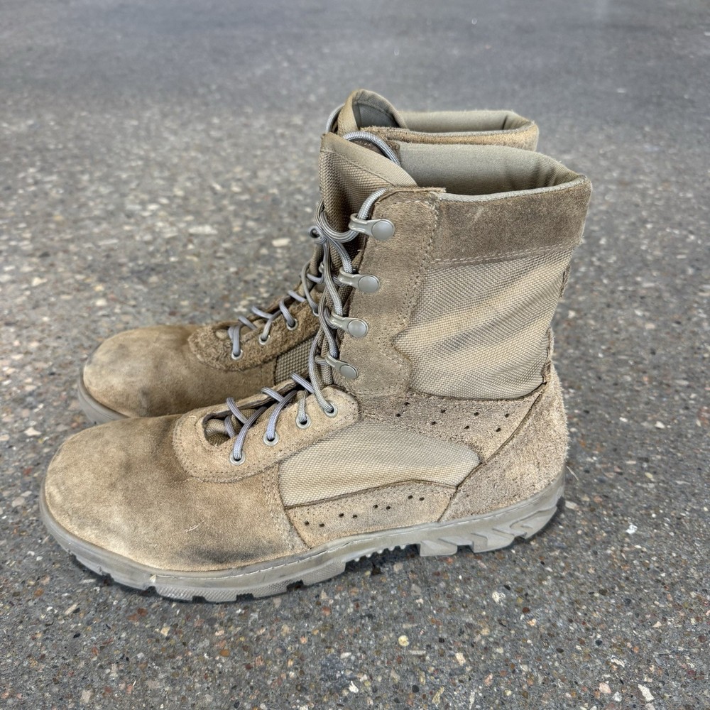 Thorogood Tatical Military Boots 8” Coyote Brown Steel Toe Mens 14 AR-670-1