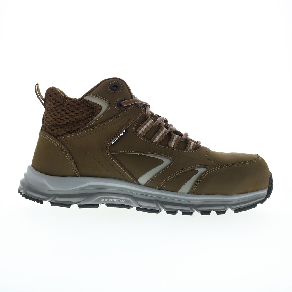 Avenger Thresher Alloy Toe Electrical Hazard WP Mens Brown Wide Work Boots