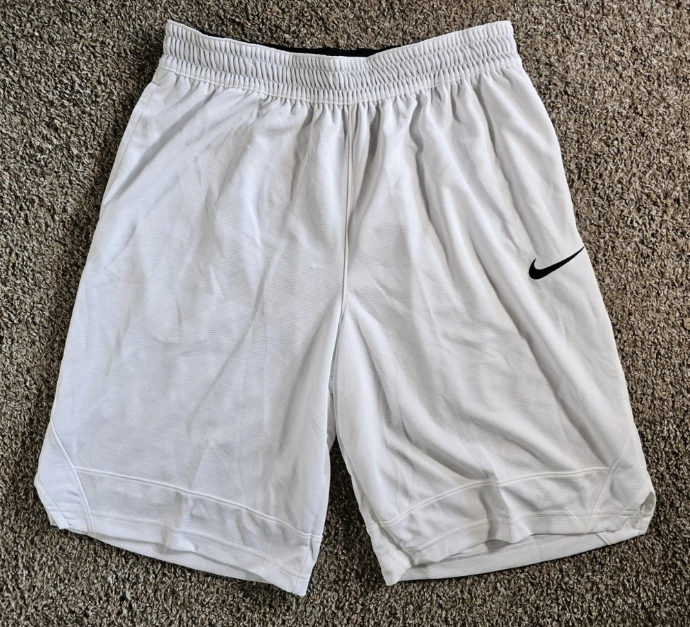 NWT Nike Dri-FIT Icon Basketball Shorts White 11