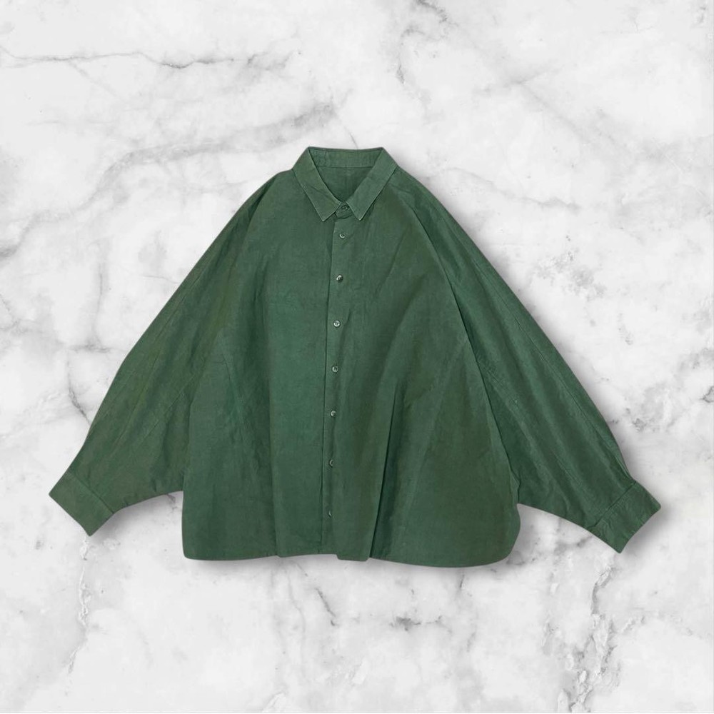 Nest Robe Silk Blend Drop Shoulder Wide Shirt New Sample Item