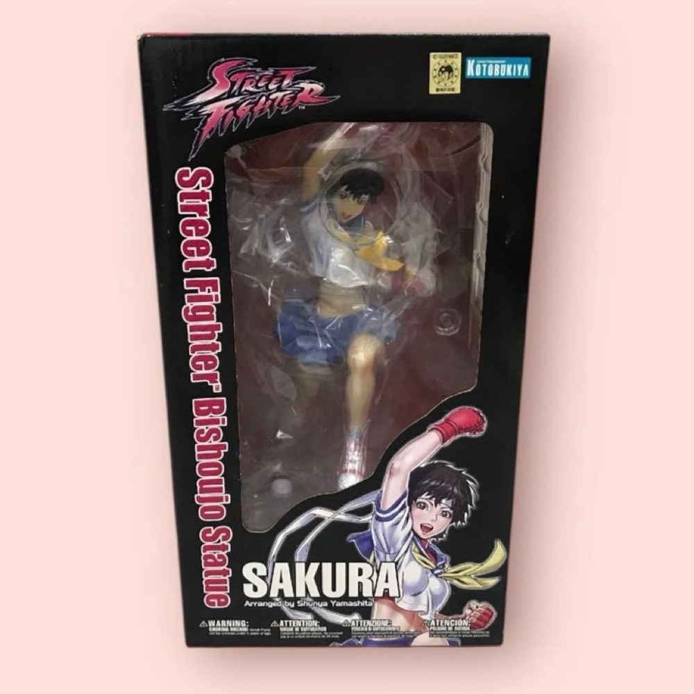 Kotobukiya Street Fighter Bishoujo Sakura 1/7 Scale Figure New