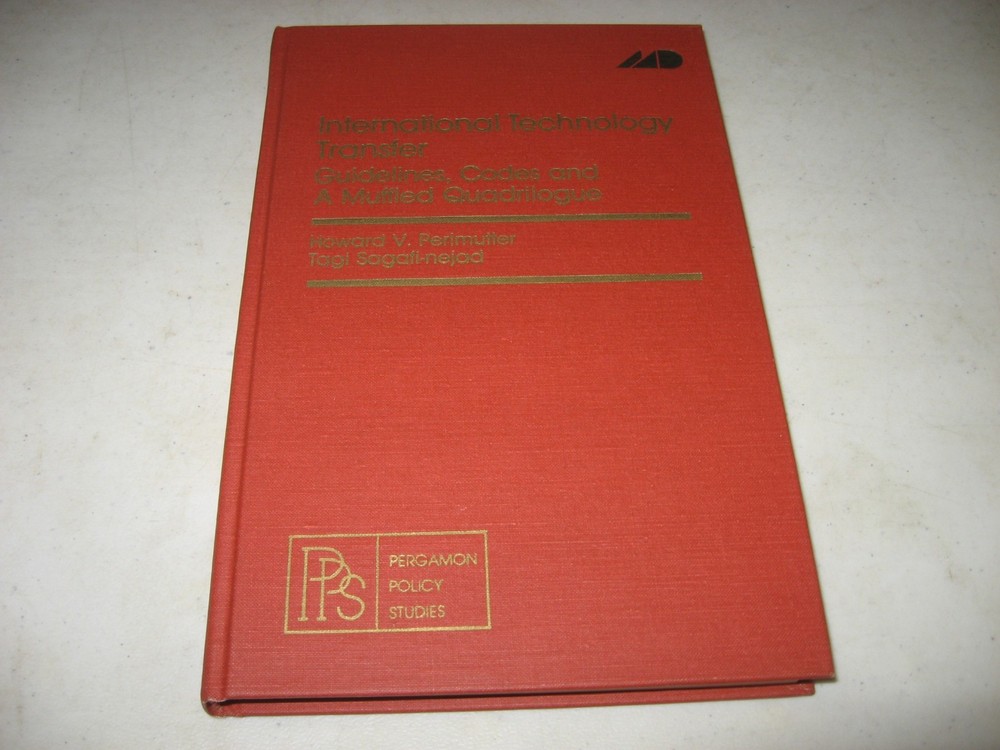 Policy Studies on Business and Economics: International Technology Transfer : Gu