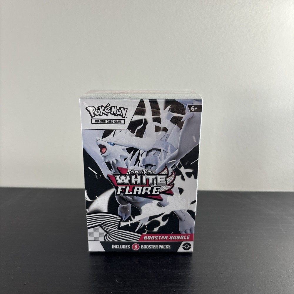 Pokemon TCG:  Scarlet & Violet White Flare Factory Sealed Booster Bundle Box