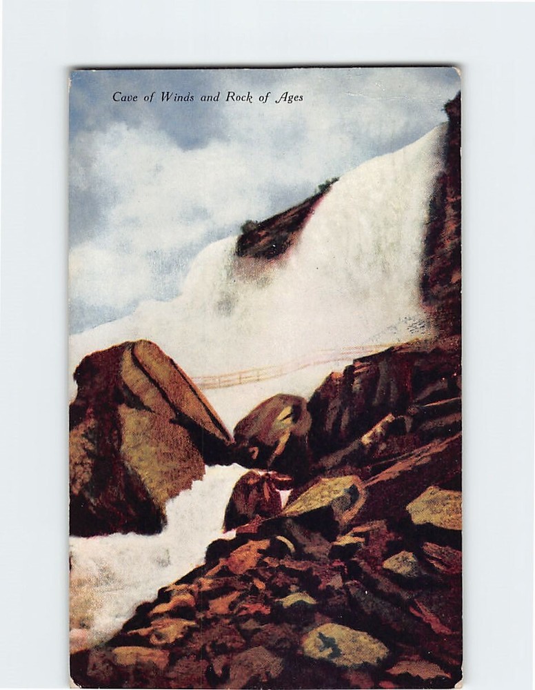 Postcard Cave Of Winds & Rock Of Ages Niagara Falls NY