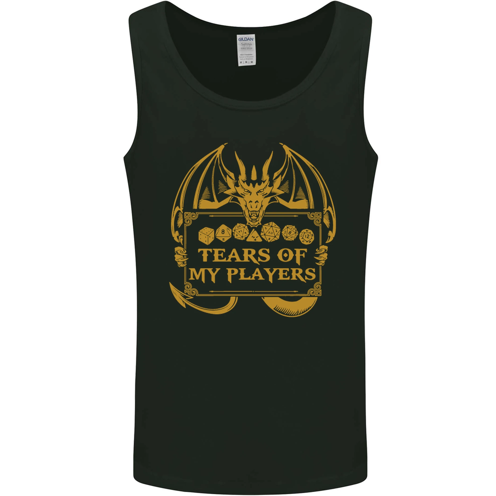 Gamer Tears RPG Role-Playing Vest Tank Top for Men