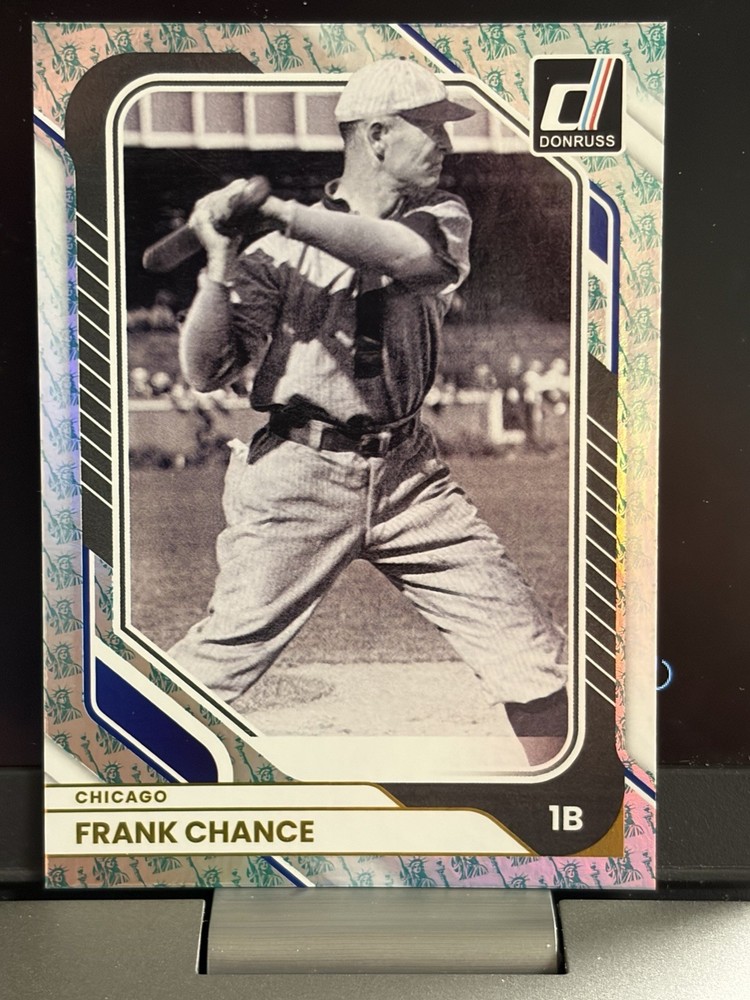 2026 Donruss Baseball Liberty Foil Parallel Exclusive Frank Chance￼