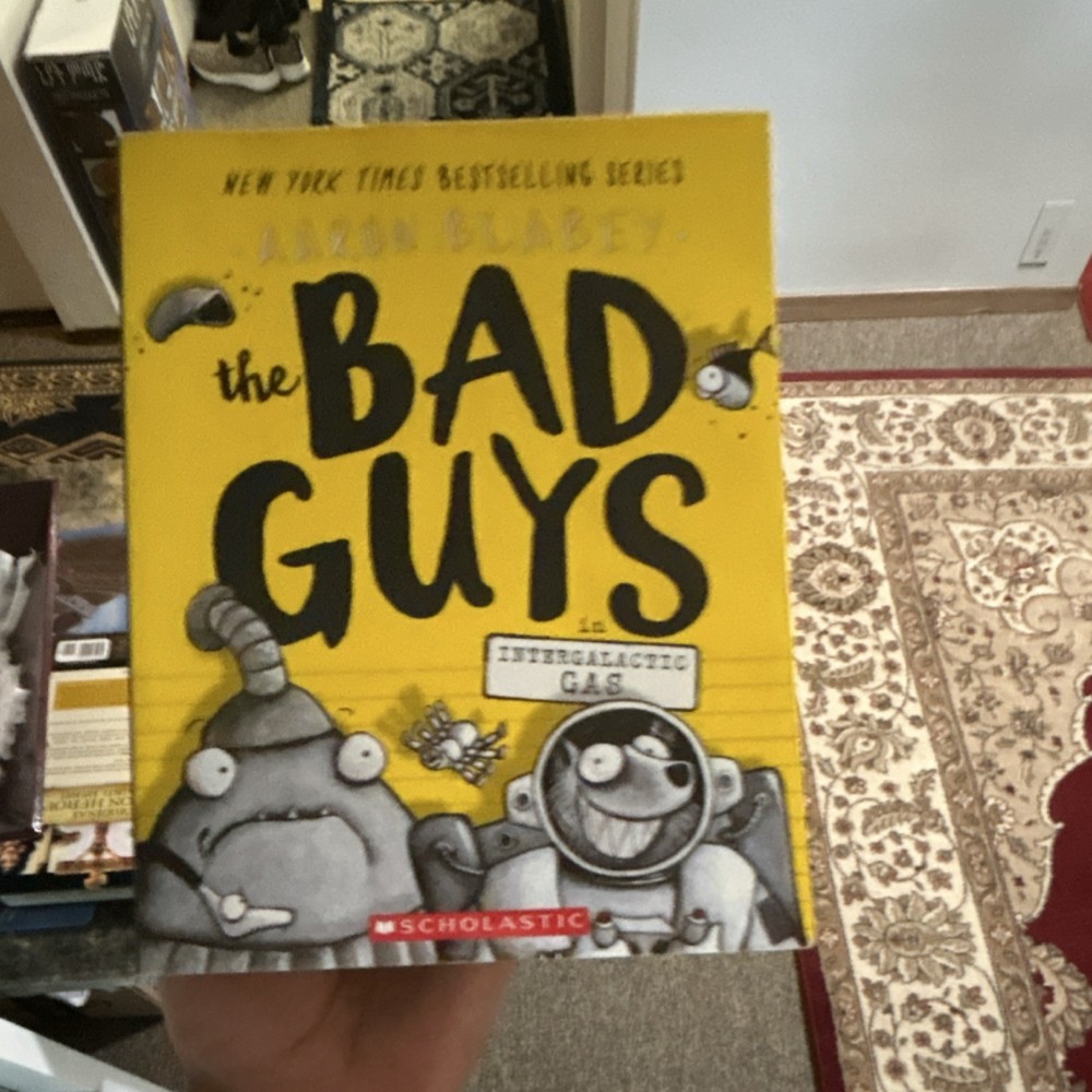 The Bad Guys in Intergalactic Gas Paperback by Aaron Blabey, Scholastic, 2017