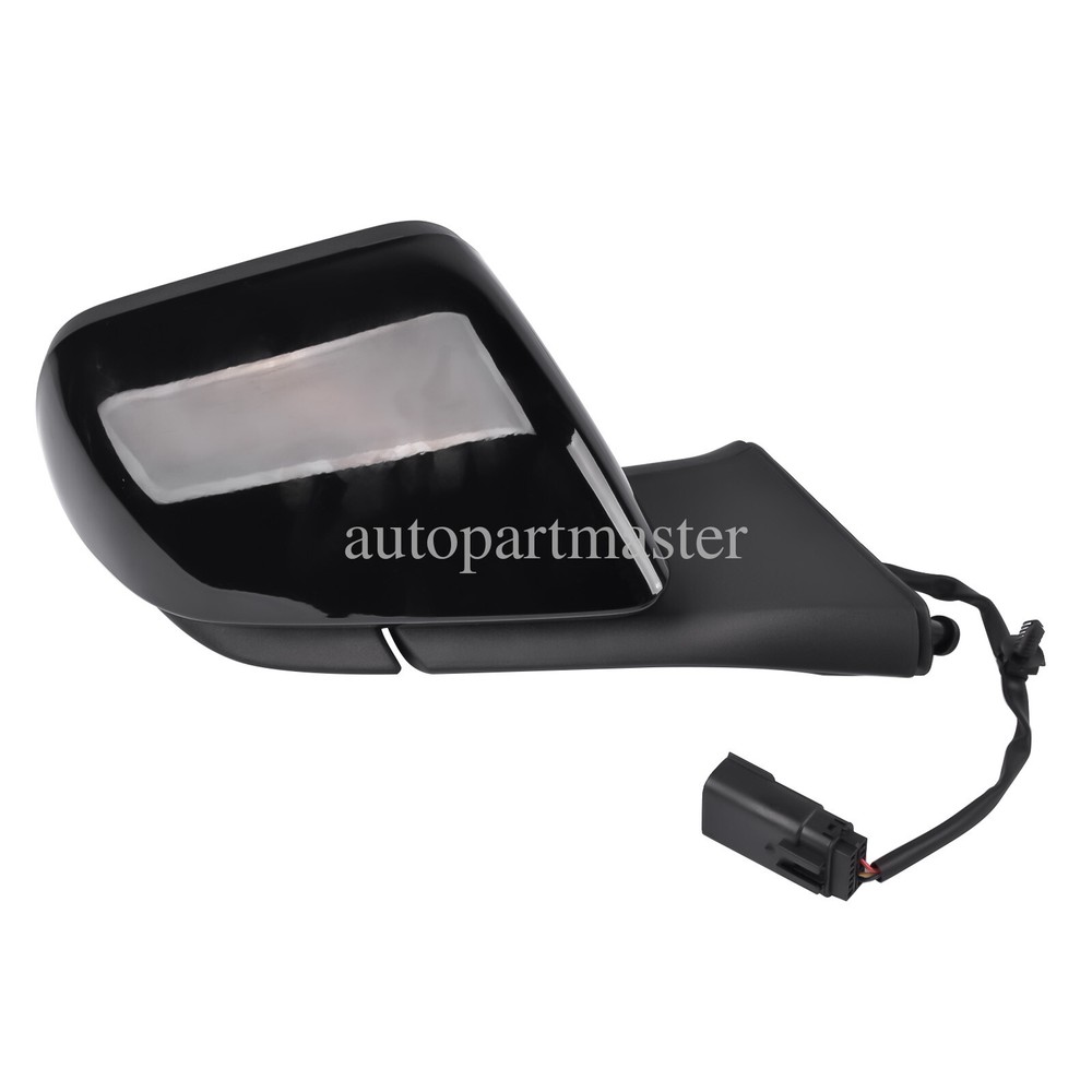 2015-2020 Ford Mustang Right Passenger Power Mirror Black Paintable