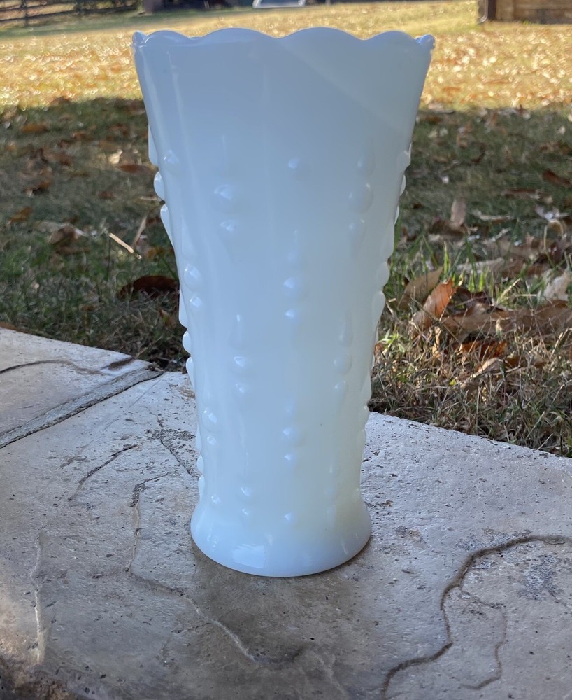Vintage  Milk Glass 7.25