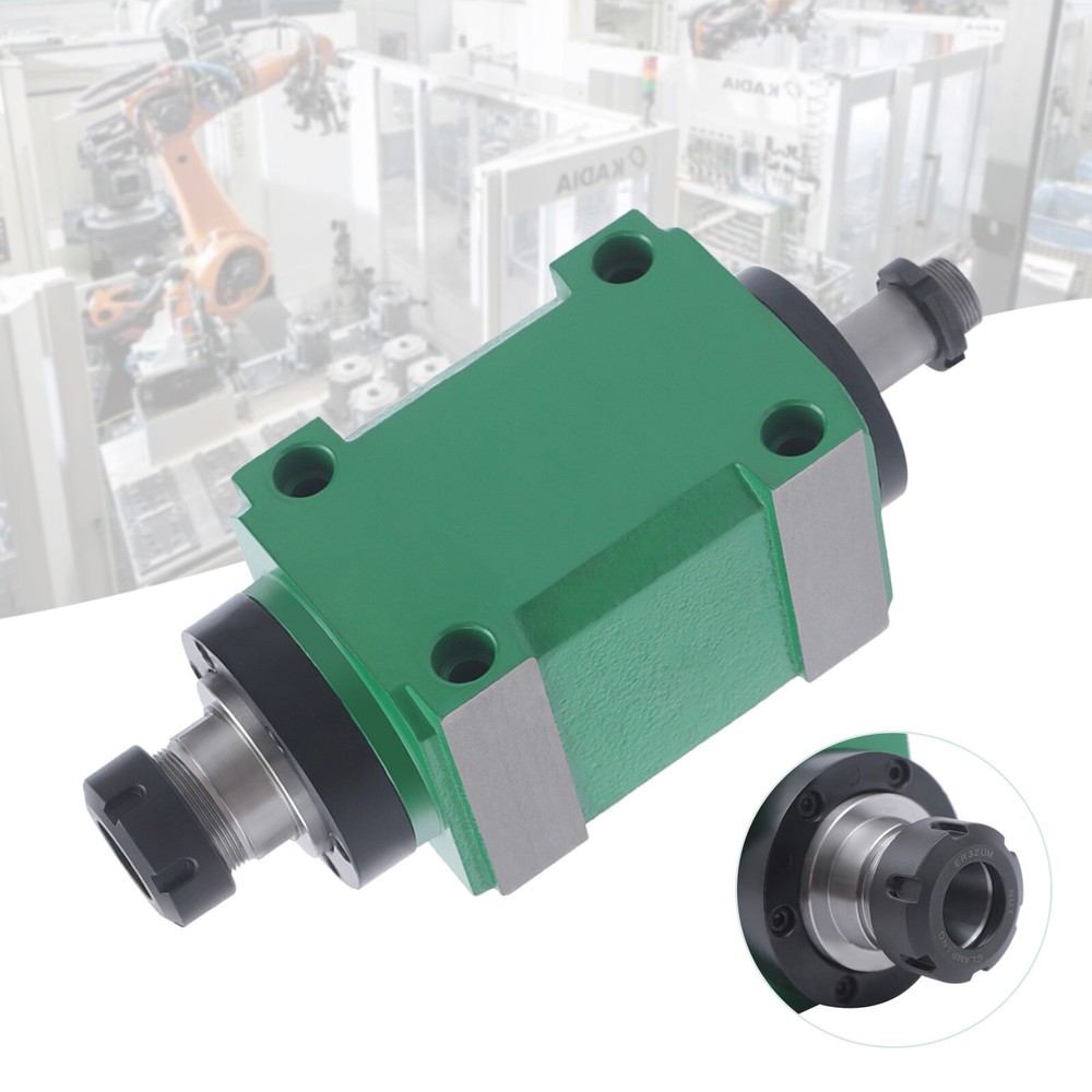 ER32 CNC Mechanical Taper Spindle Unit Power Milling Head 3000rpm For Milling US