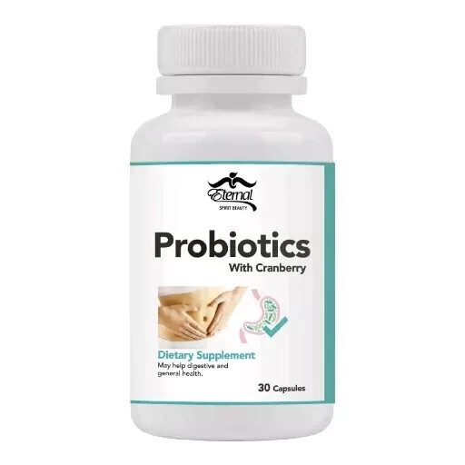 Probiotics with Cranberry Extract (1000 billion) Plus Fructooligosaccharide