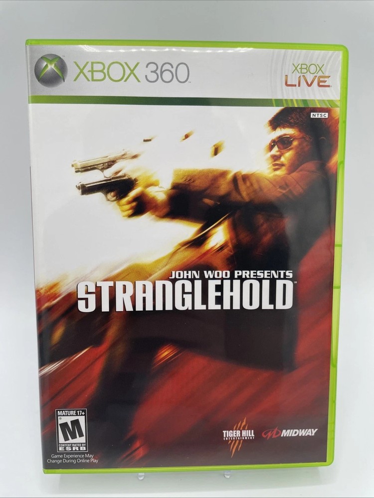 John Woo Presents Stranglehold Xbox 360 Complete CIB + Registration Card
