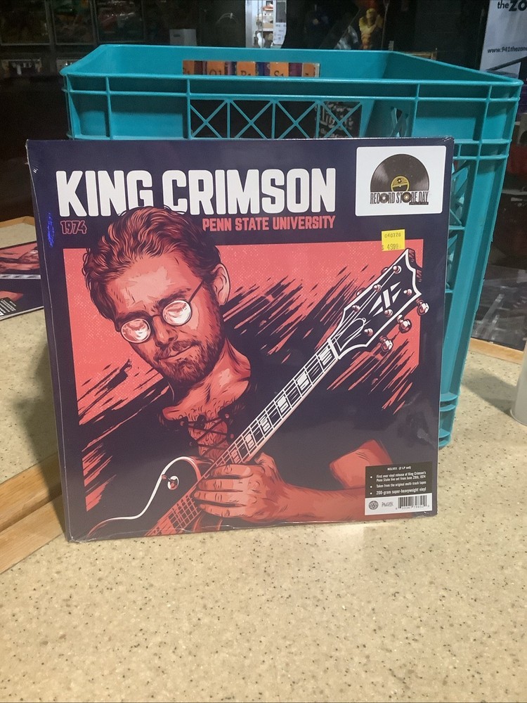 King Crimson Live: Penn State University 29 June 1974 Vinyl 2 LP RSD NEW