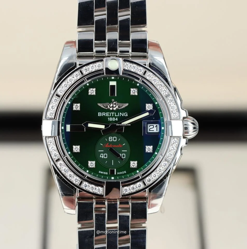 Breitling Galactic 36 Shamrock Green Limited Edition A37330