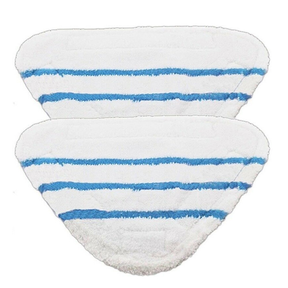 Mop Pad Floor Mats For Steam Mop Pads Reusable Steam Cleaning Washable 2Pcs