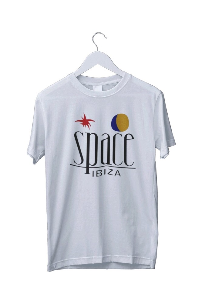 Space T-Shirt Ibiza Adult House Clubbing Pacha Privilege White All Sizes