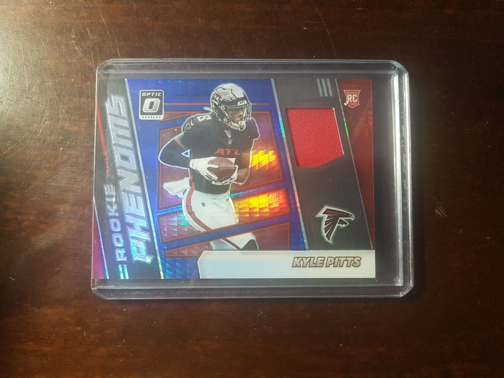 Kyle Pitts Donruss Optic Rookie Phenoms Multi-Color Patch Prizm Card #RPH-11