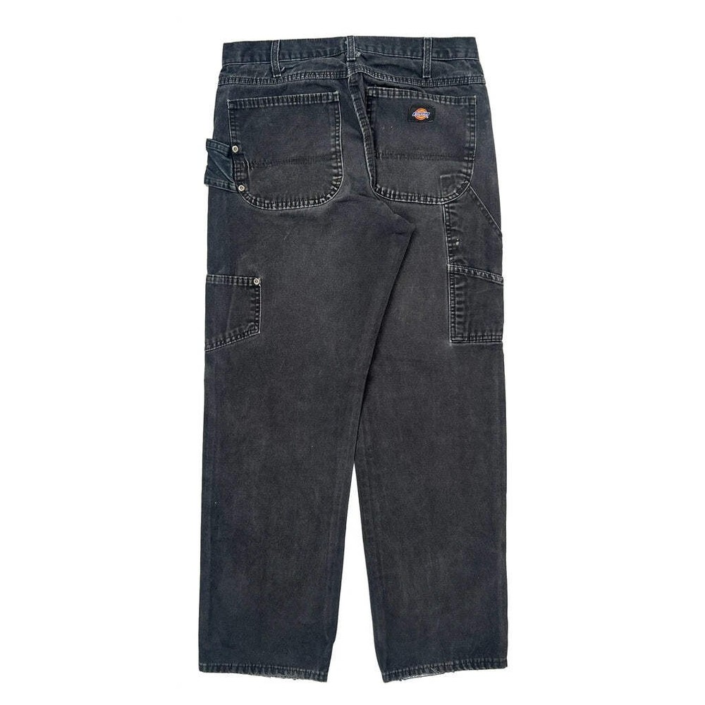 Dickies Double Knee Carpenter Pants - 32W 30L Gray Cotton