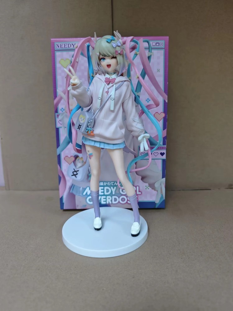 NEW NEEDY GIRL OVERDOSE Ame Figure Anime Girls Rain Parade KAngel Model No Box-