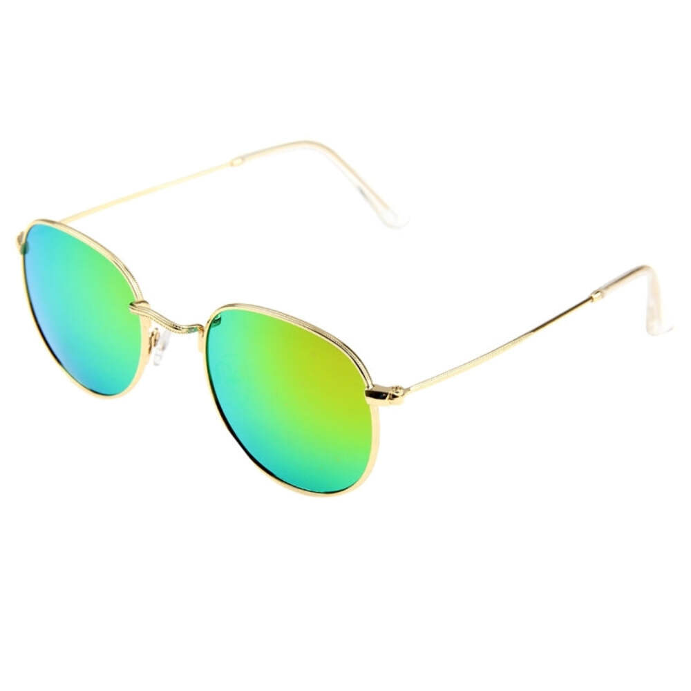 UV400 UV Protection Metal Frame AC Lens Sunglasses-image
