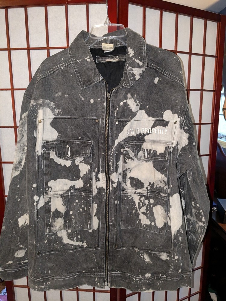 Rocawear STATE PROPERTY Standard Issue Denim Jacket  XL Men's