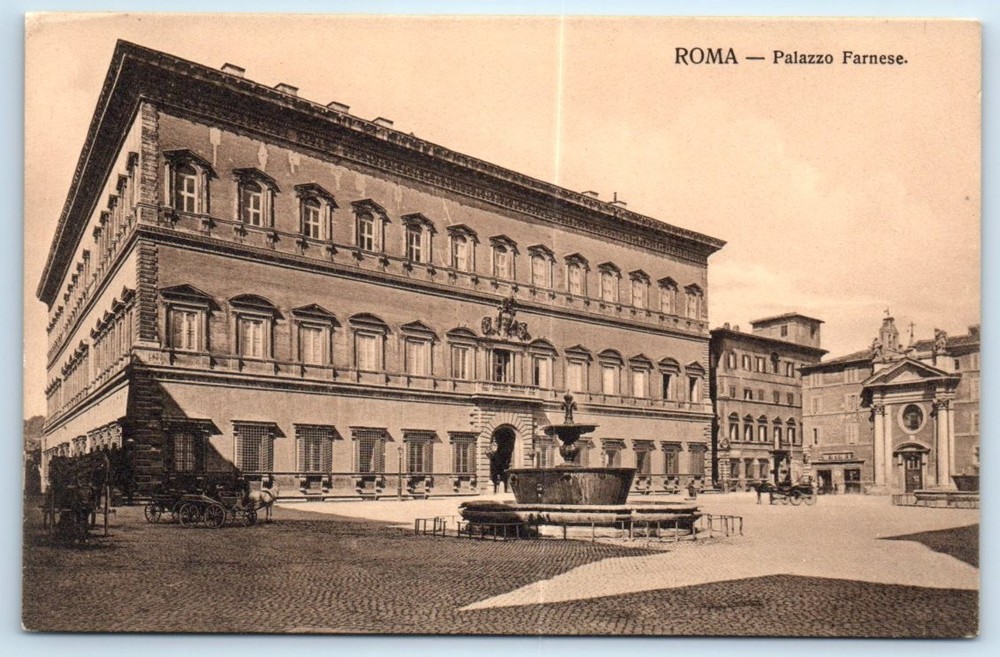 Palazzo Farnese - Roma Rome ITALY Postcard